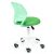 Кресло компьютерное TetChair TetChair-Кресло FUN (ткань, зеленый) (уценка)