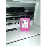 Картридж для струйного принтера HP 123 (F6V16AE) цвет разноцветный