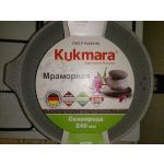 Сковорода Kukmara 24 см цвет светлый мрамор