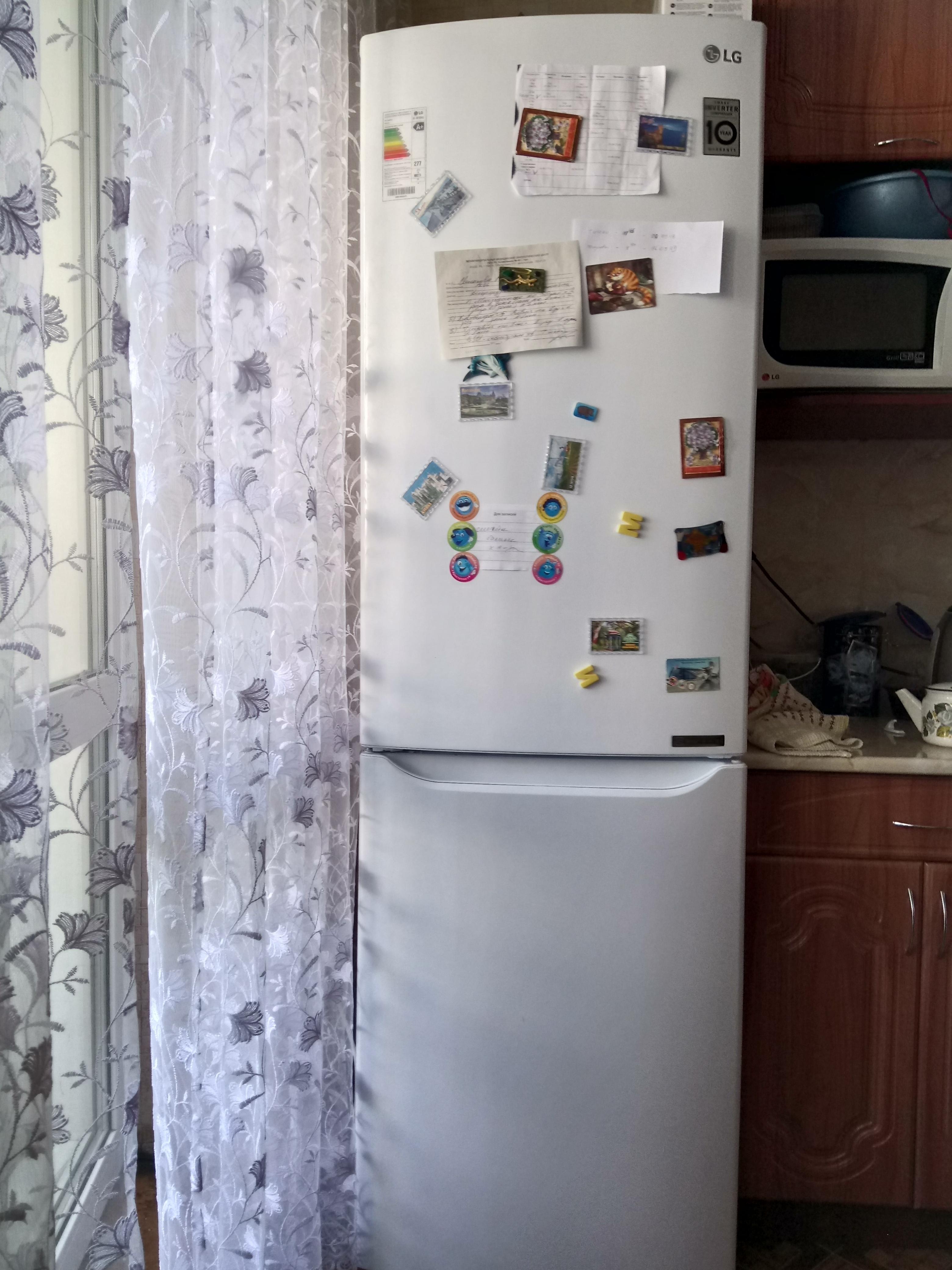 Холодильник LG 419swjl белый