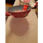 Сковорода MoulinVilla RSB-26-DI 26 см цвет красный/серый