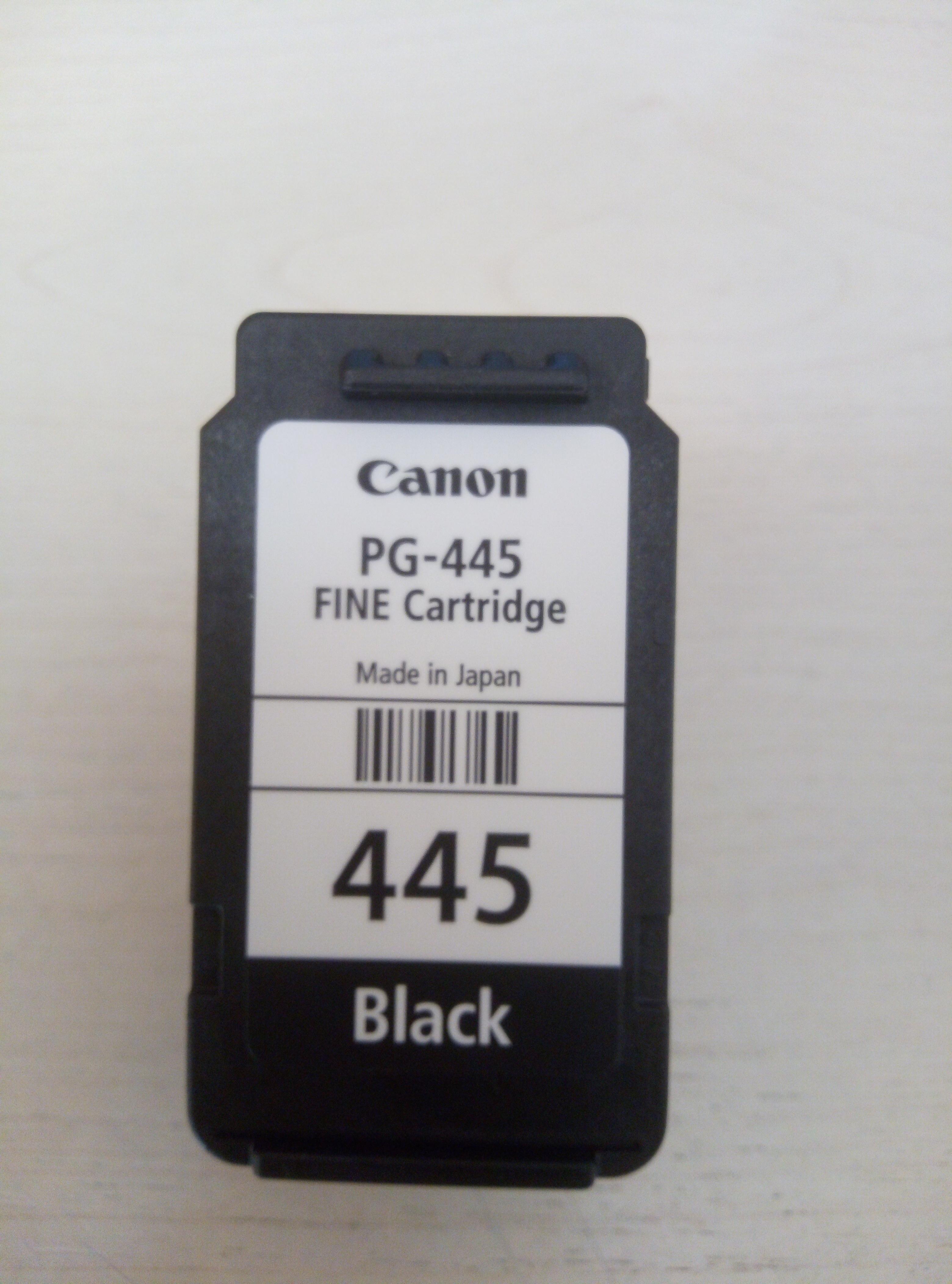 Купить картридж для принтера 445. Canon 445 картридж. Canon PG-445. Принтер Canon PG 445. Картридж Canon PG-445 8283b001.