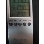 Метеостанция Buro H6308AB цвет серебристый/черный