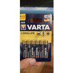 Батарейка Varta LONGLIFE AAA Блистер 4+2
