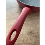 Сковорода MoulinVilla RSB-28-DI 28 см цвет красный/серый